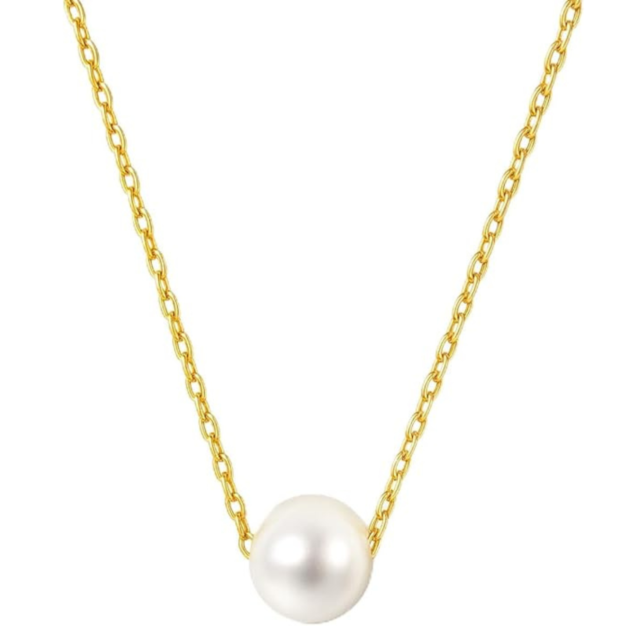 Single Pearl Necklace