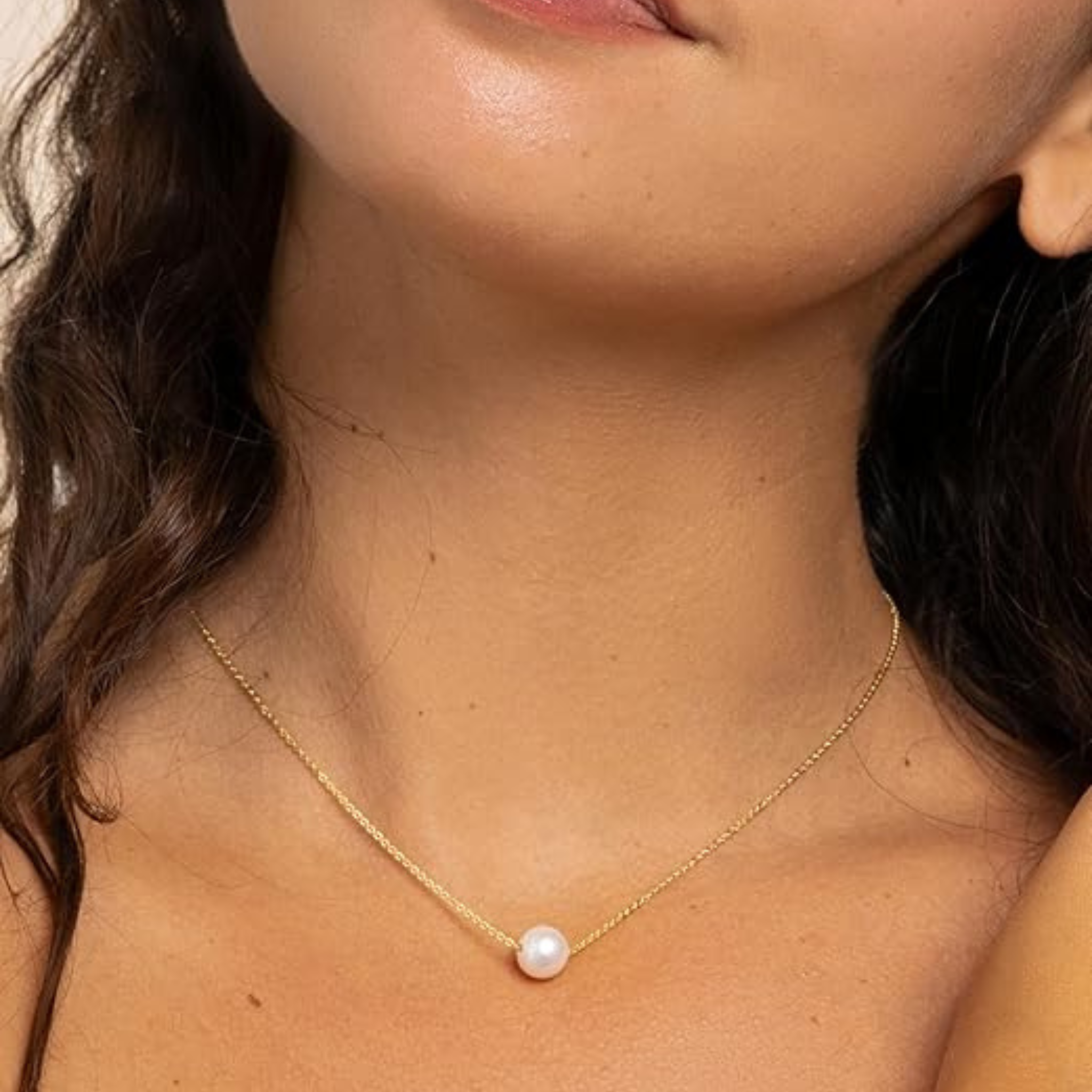 Single Pearl Necklace