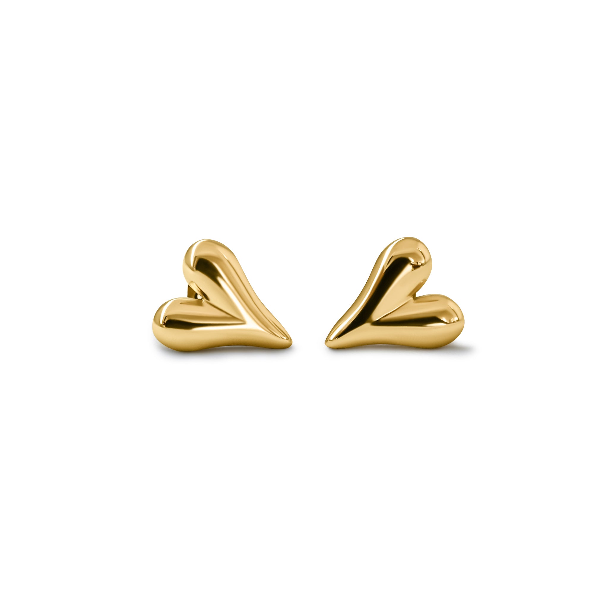 Chunky Heart Studs