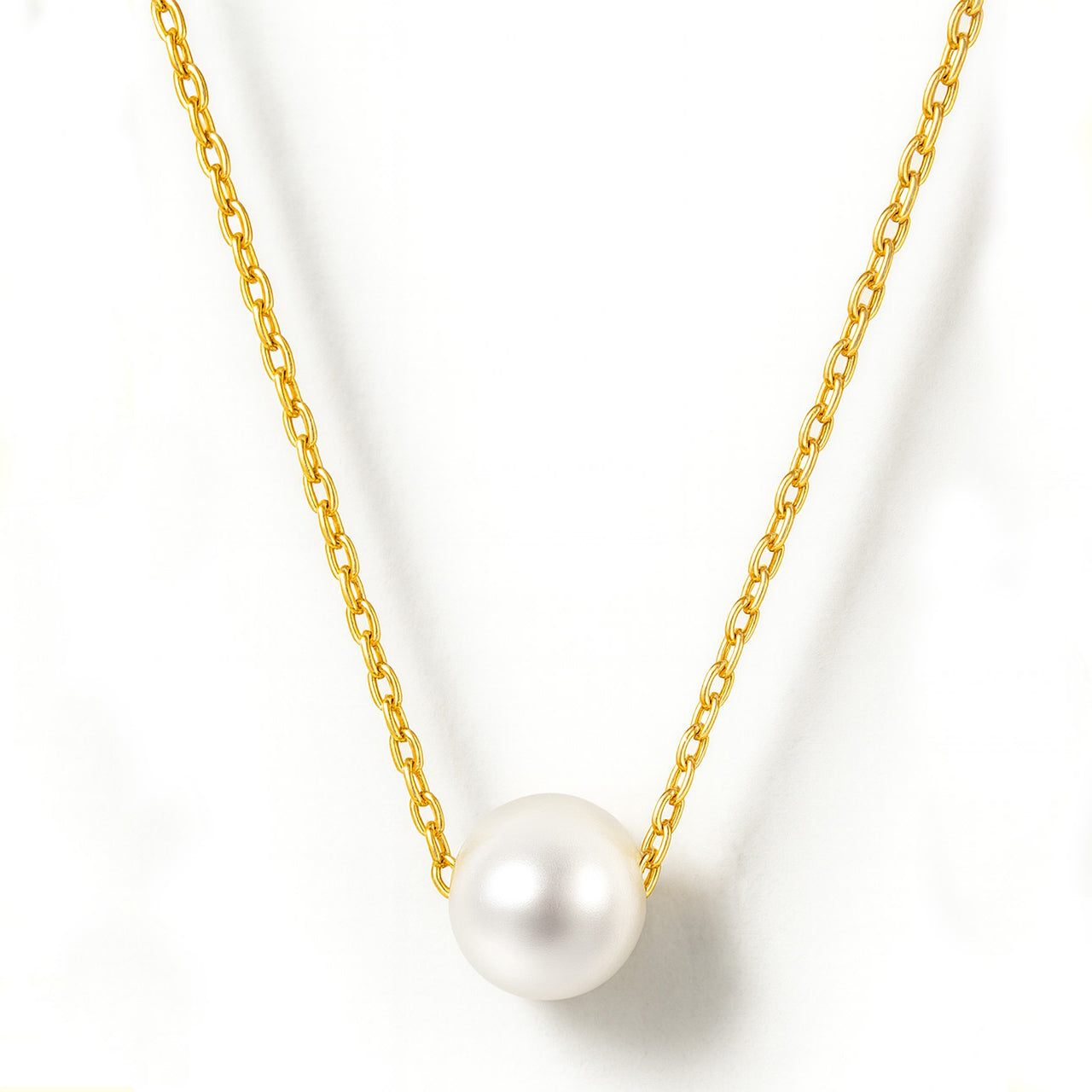 Single Pearl Necklace