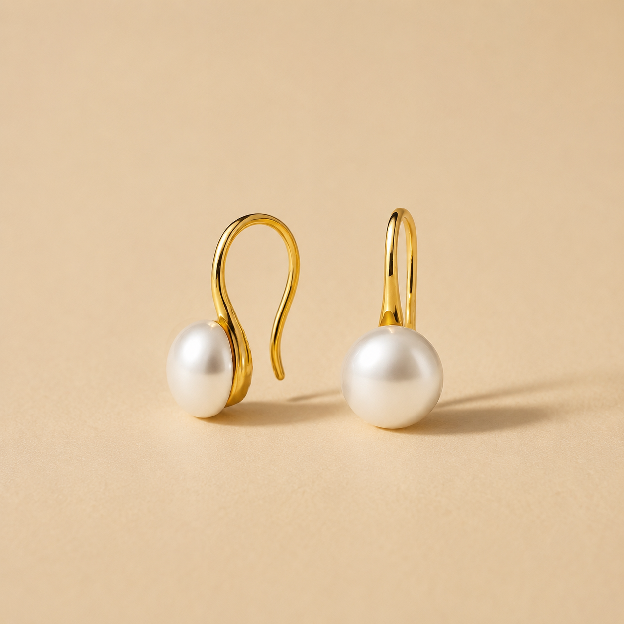 Pearl Hook Earrings