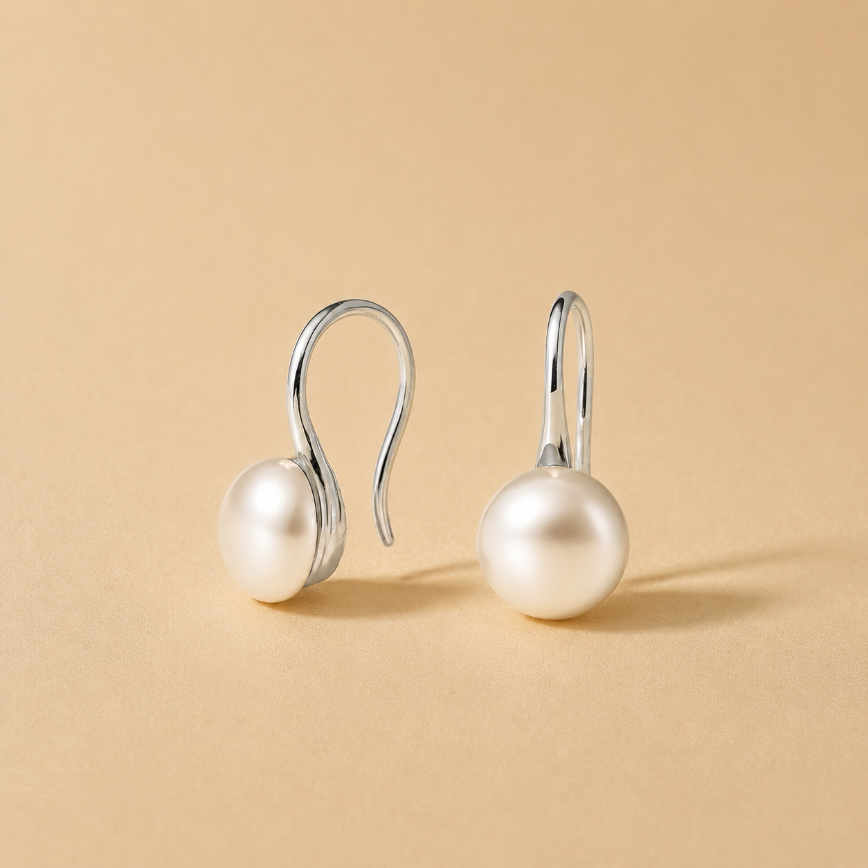 Pearl Hook Earrings