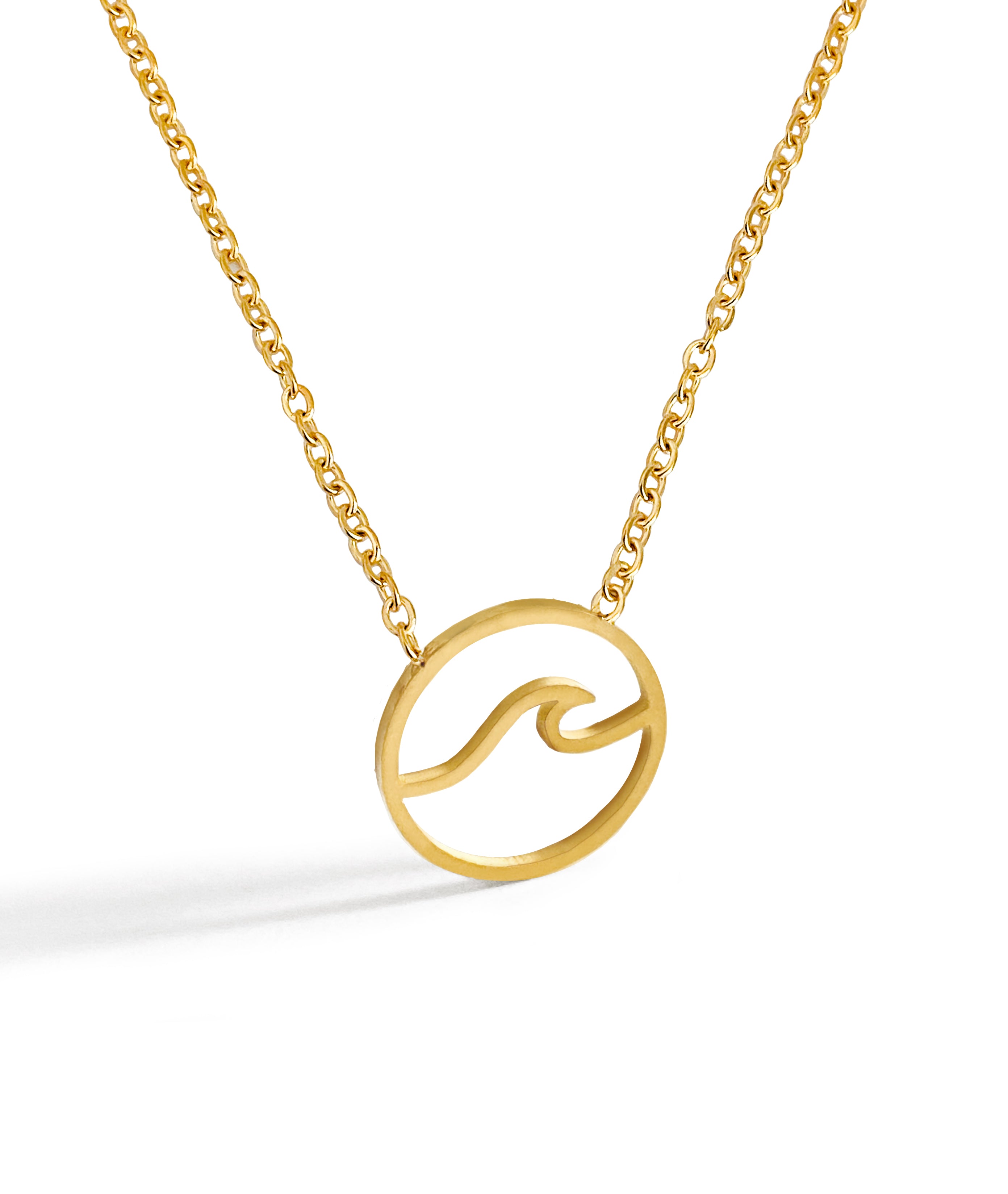 Silver Ocean Wave Necklace Victoria Necklace