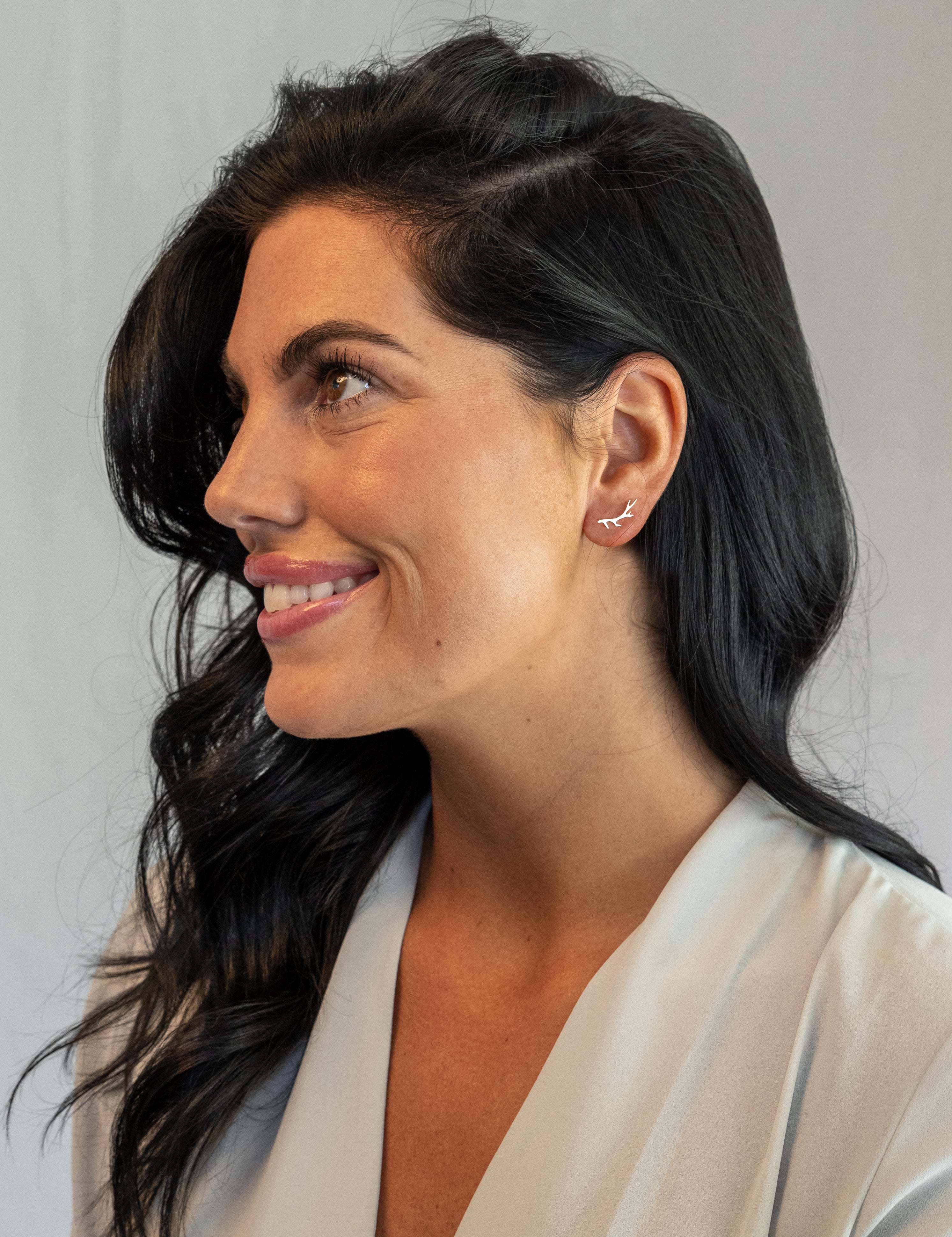 Antler Stud Victoria Earrings