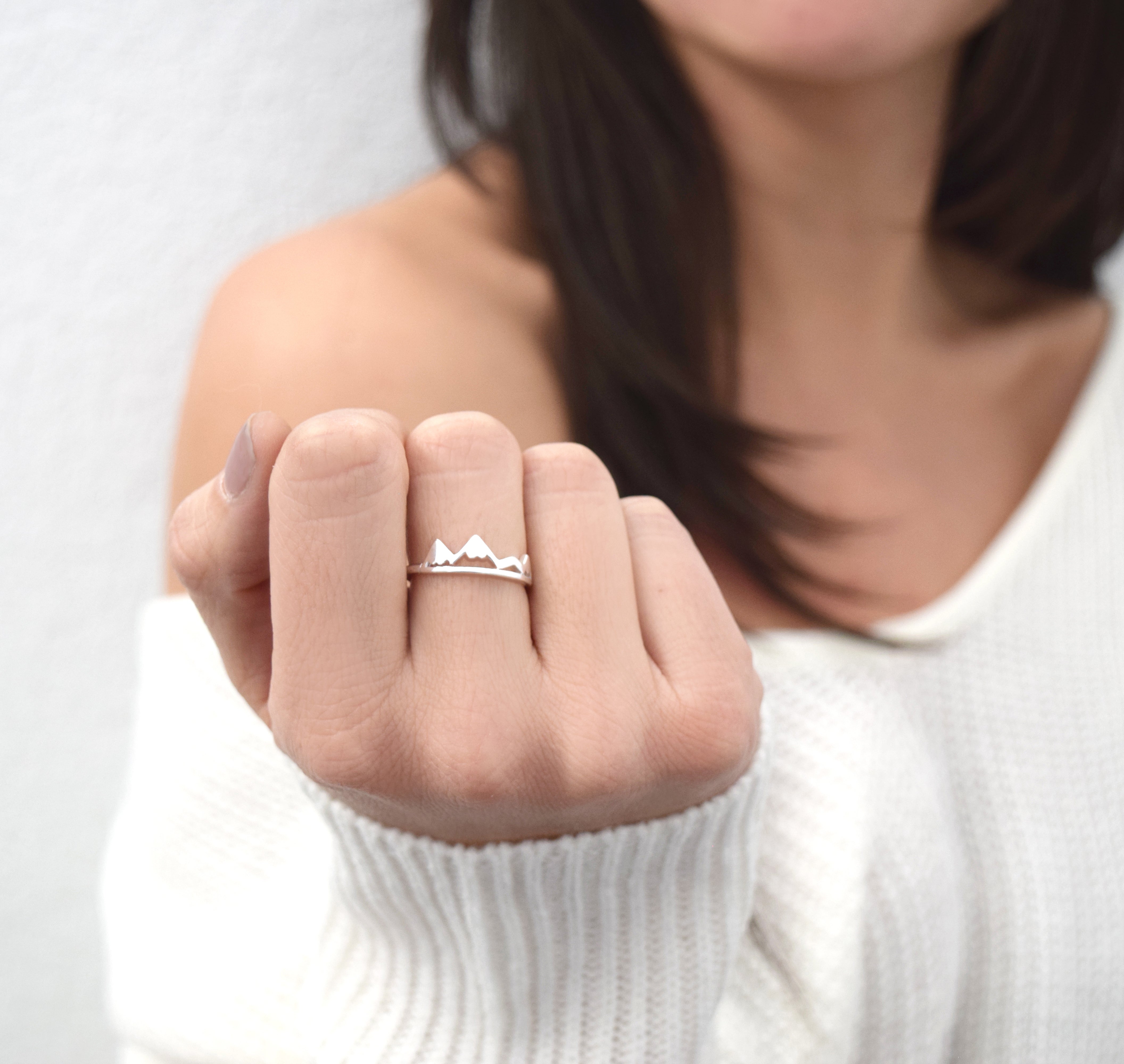 Silver Mountain Ring Victoria Collection