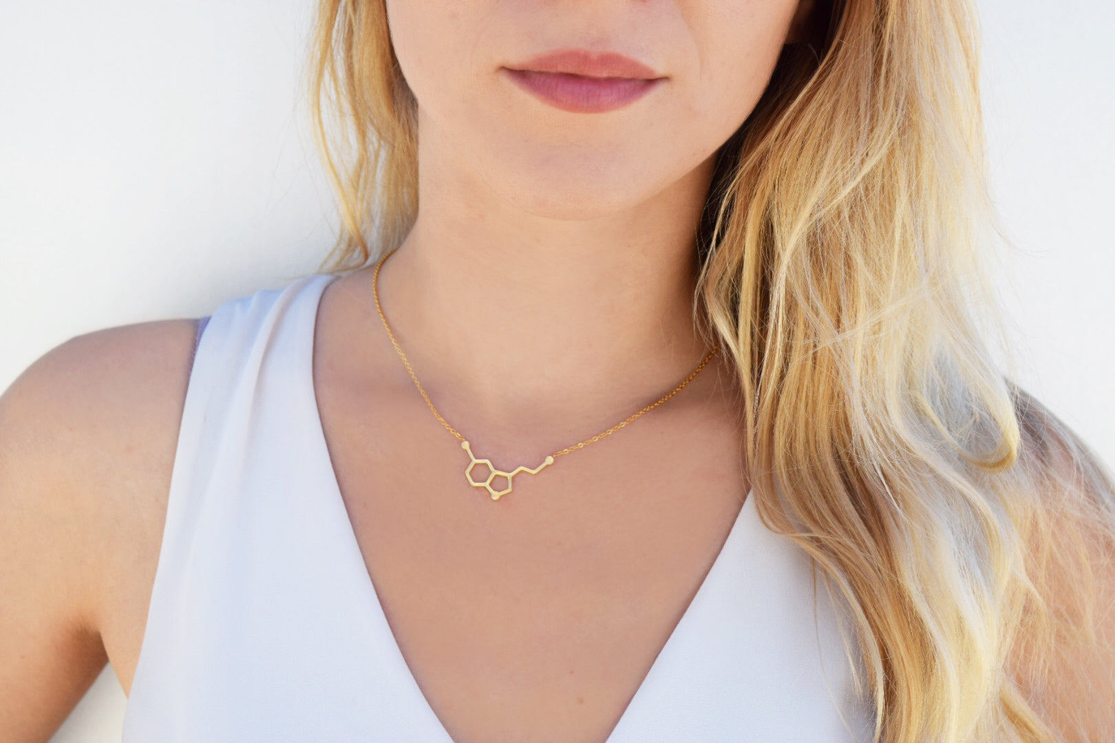 Simple Serotonin Necklace Victoria Collection