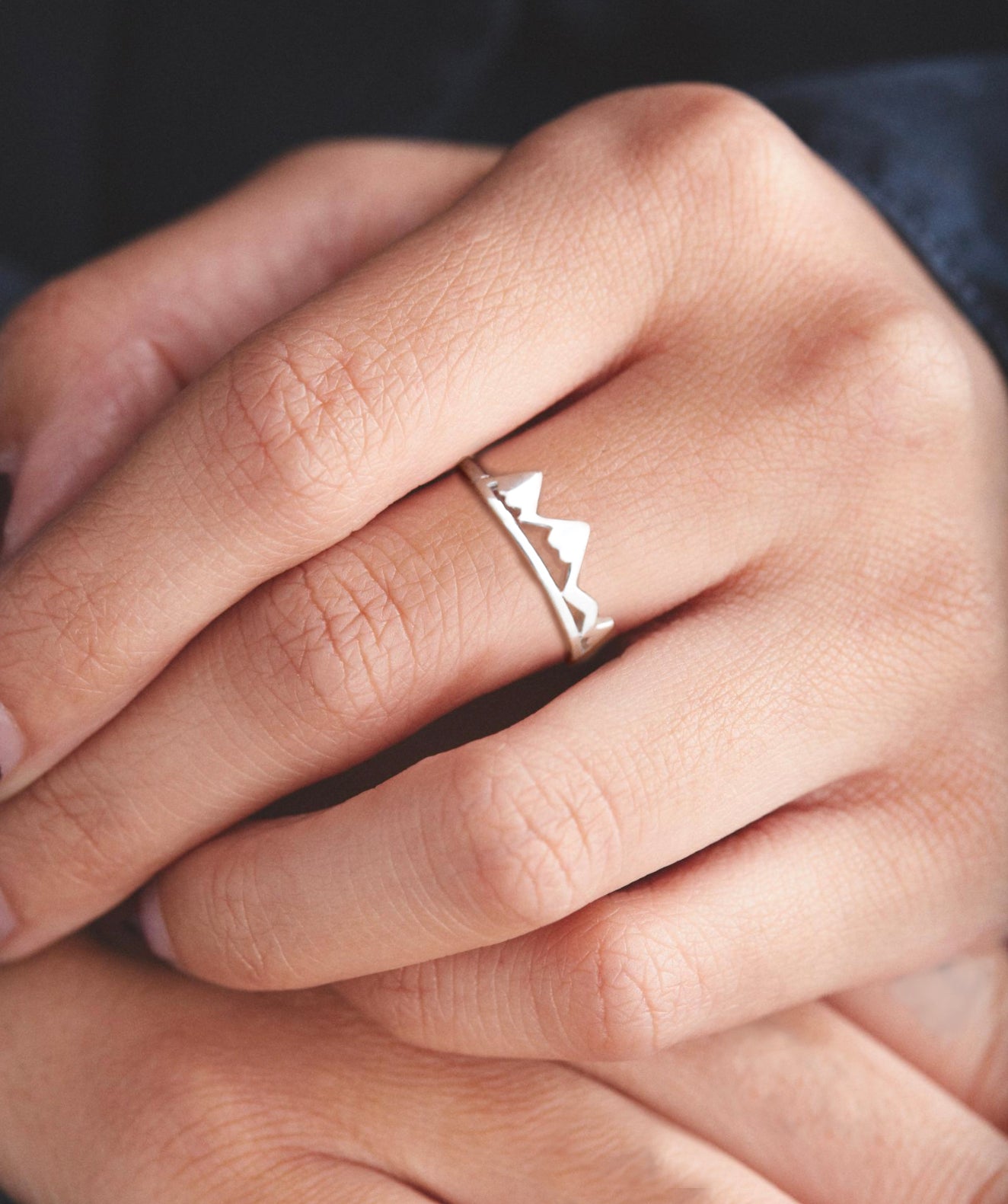 Silver Mountain Ring Victoria Collection