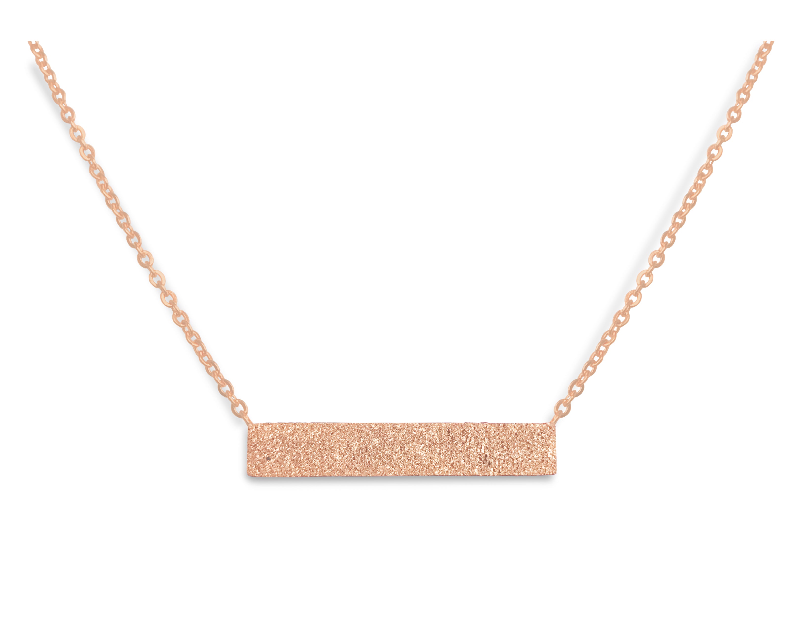 Druzy Bar Necklace