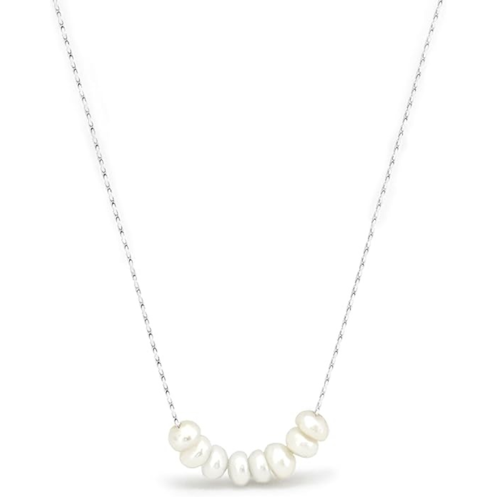 Floating Pearls Necklace