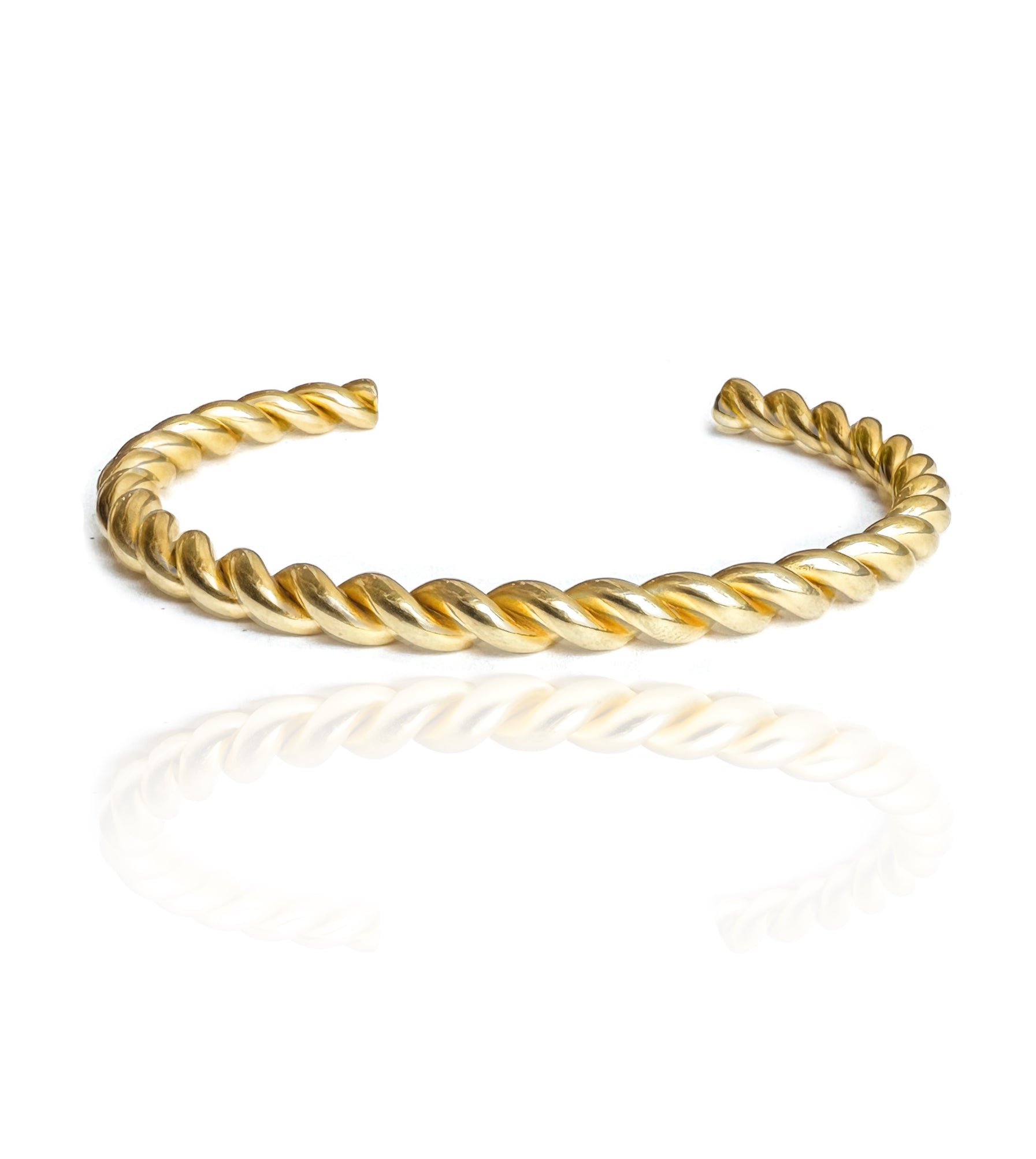 Contemporary Twisted Bangle