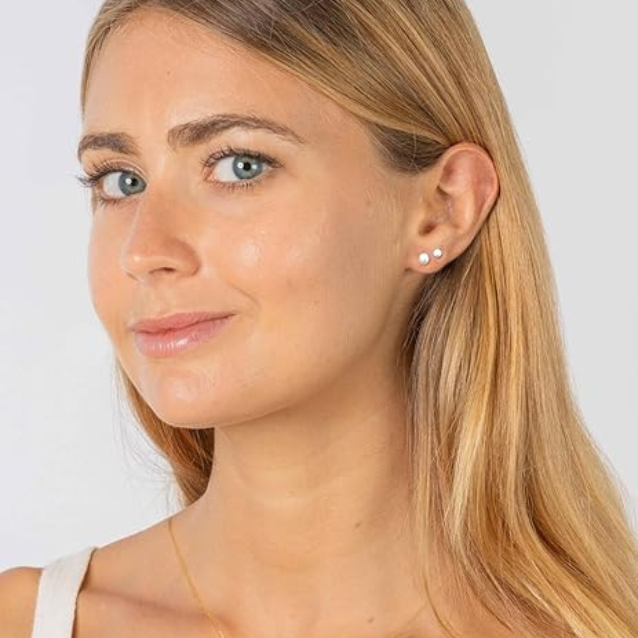 Classic Pearl Stud Earrings