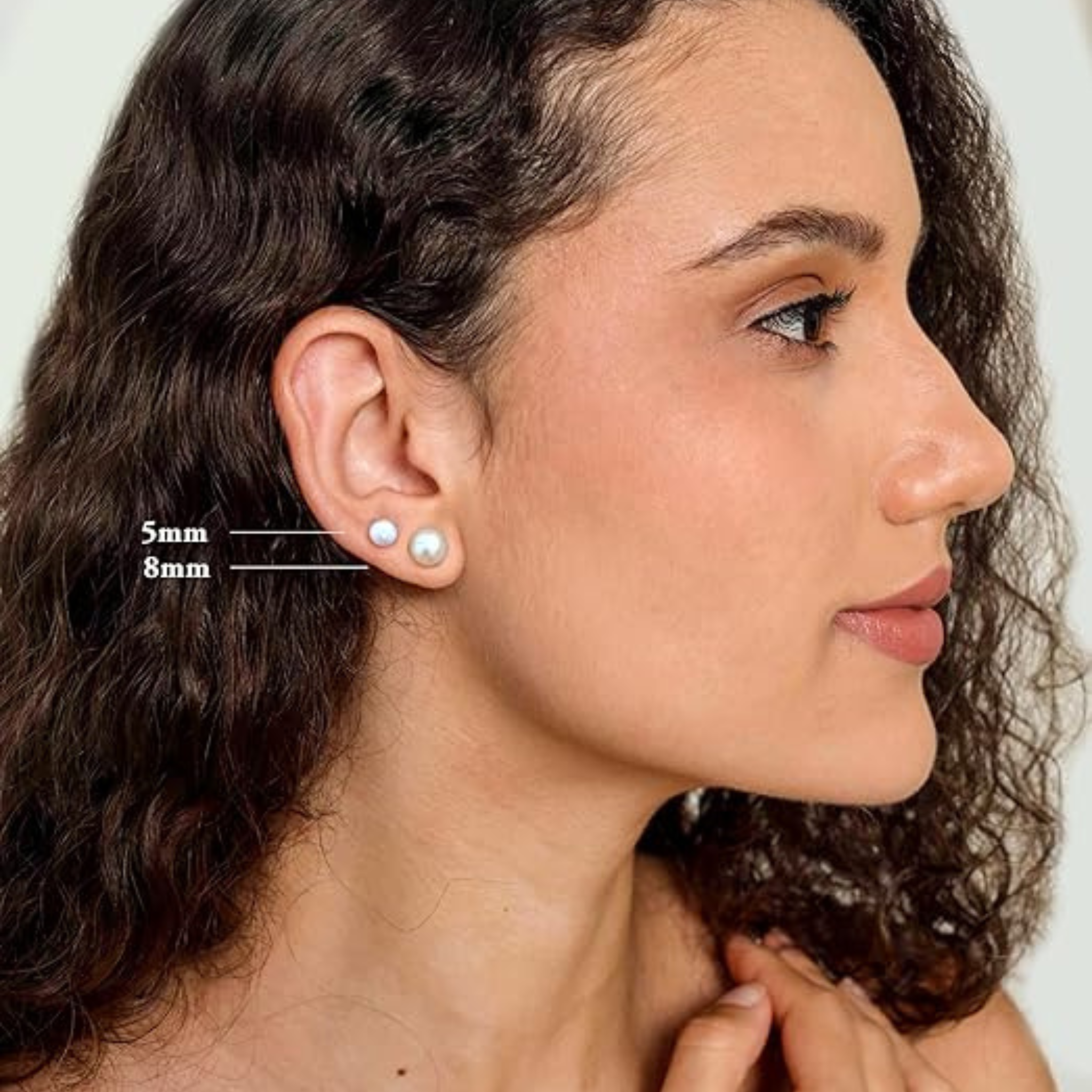 Classic Pearl Stud Earrings