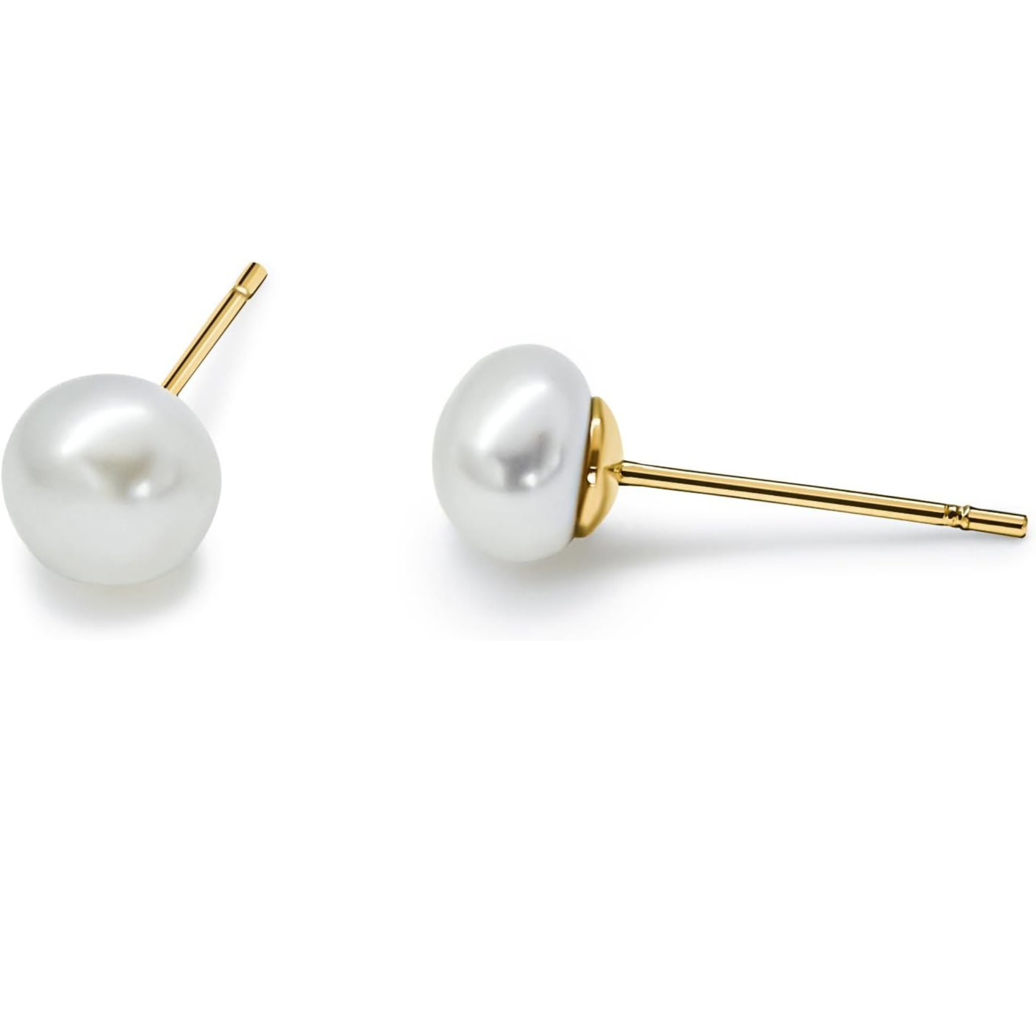 Classic Pearl Stud Earrings