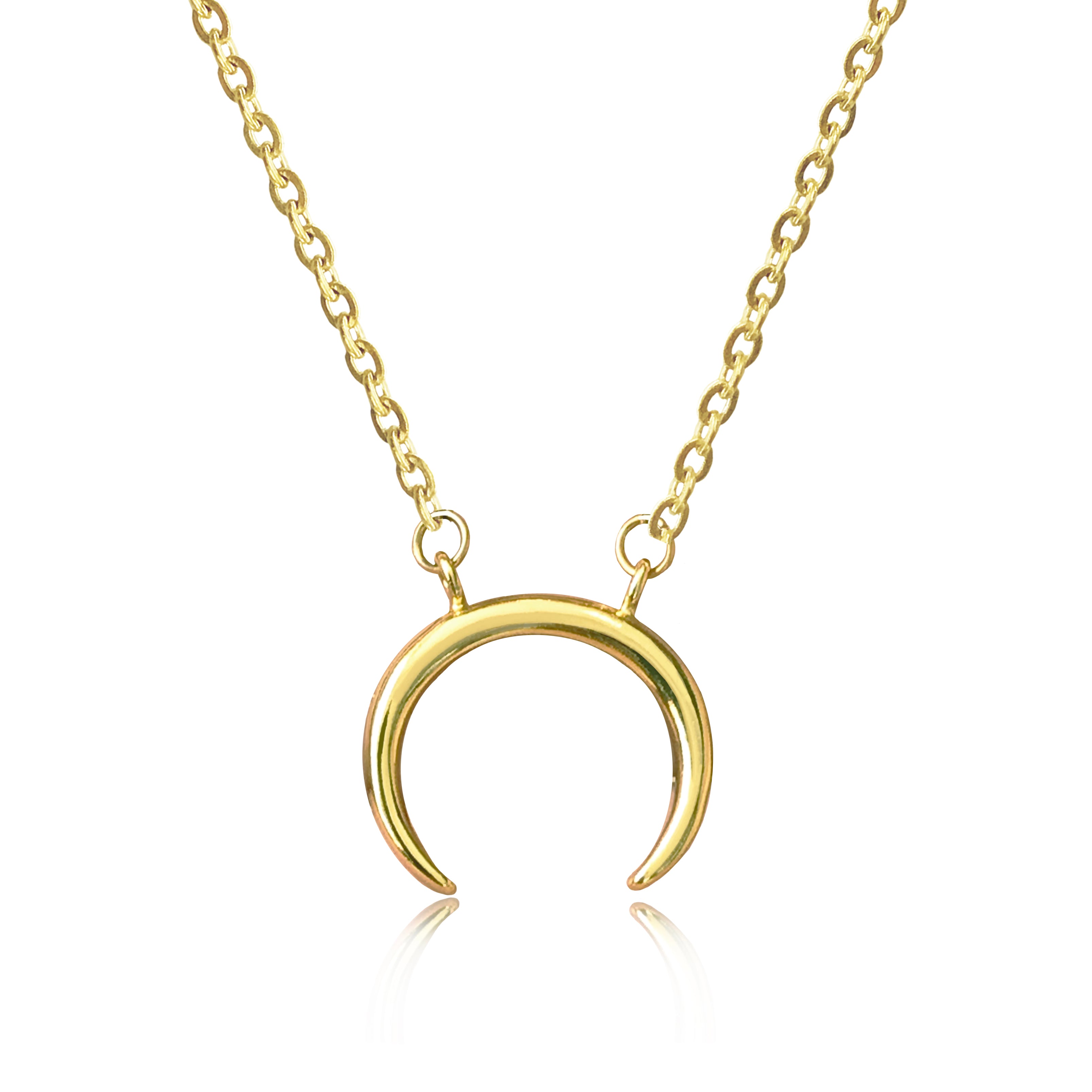 Crescent Horn Victoria Necklace