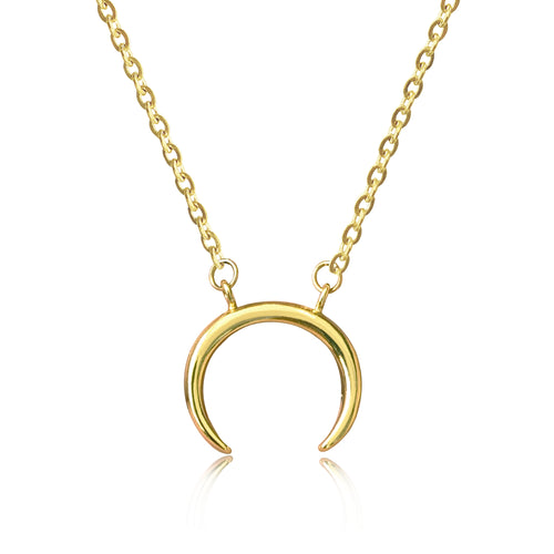 Crescent Horn Necklace Victoria Collection Crescent Moon