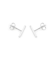 Skinny Bar Stud Earrings