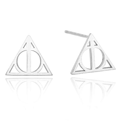 Deathly Hallows Geometric Earrings