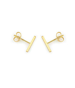 Skinny Bar Stud Earrings
