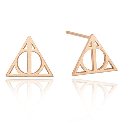 Deathly Hallows Geometric Earrings