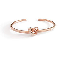 Infinity "Love" Knot Bangle Bracelet