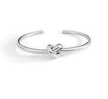 Infinity "Love" Knot Bangle Bracelet