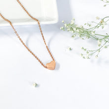 "I Heart you" Tiny Women's Victoria Heart Necklace