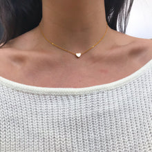 Women's Gold Heart Victoria Necklace