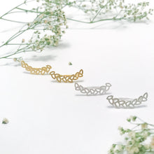 Petal Greek Goddess Crawler Earrings