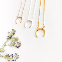 Crescent Horn Necklace Victoria Collection Crescent Moon