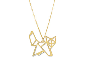 Geometric Fox Necklace Victoria Collection
