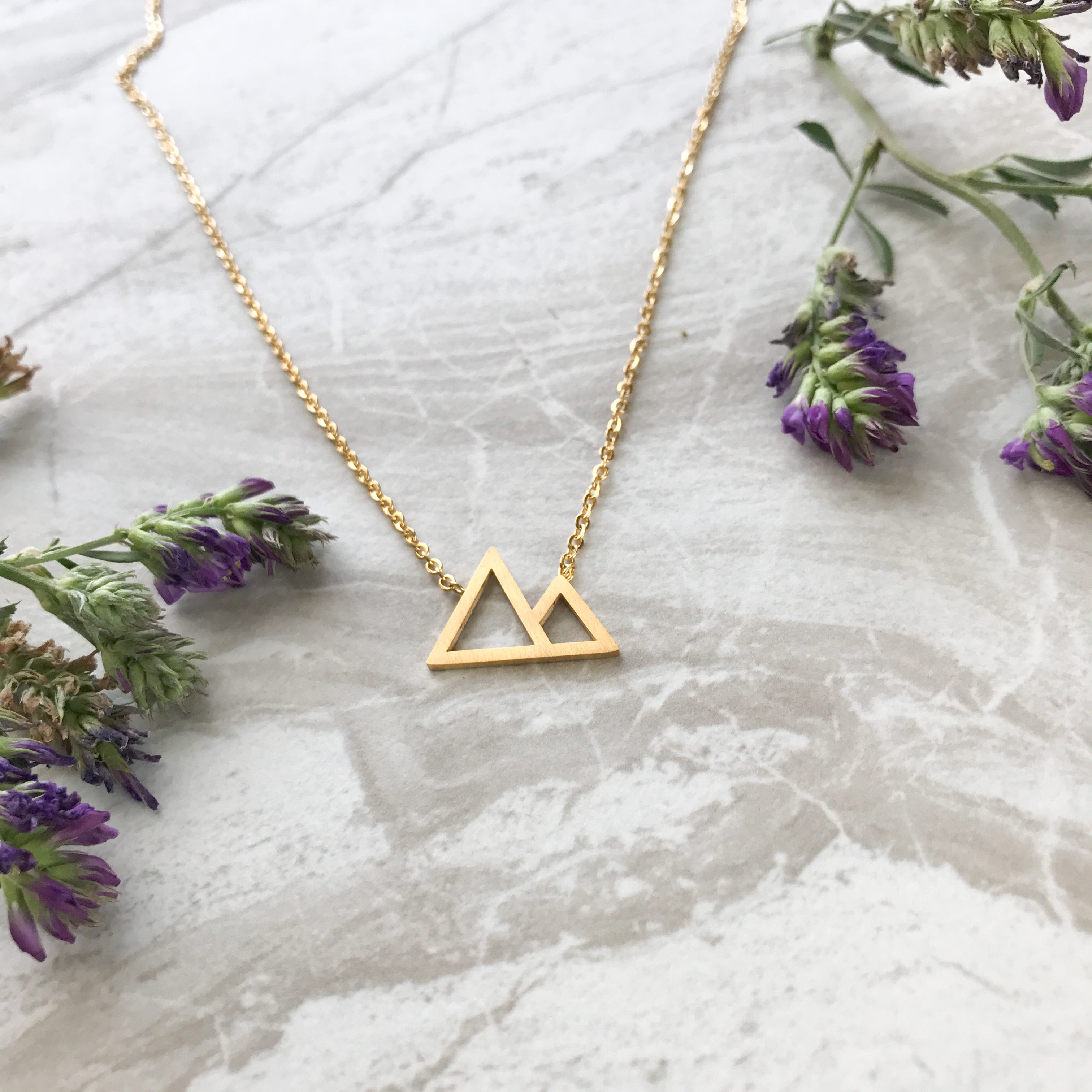 Two Peak Mountain Victoria Necklace