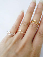 Gold Victoria Mountain Ring