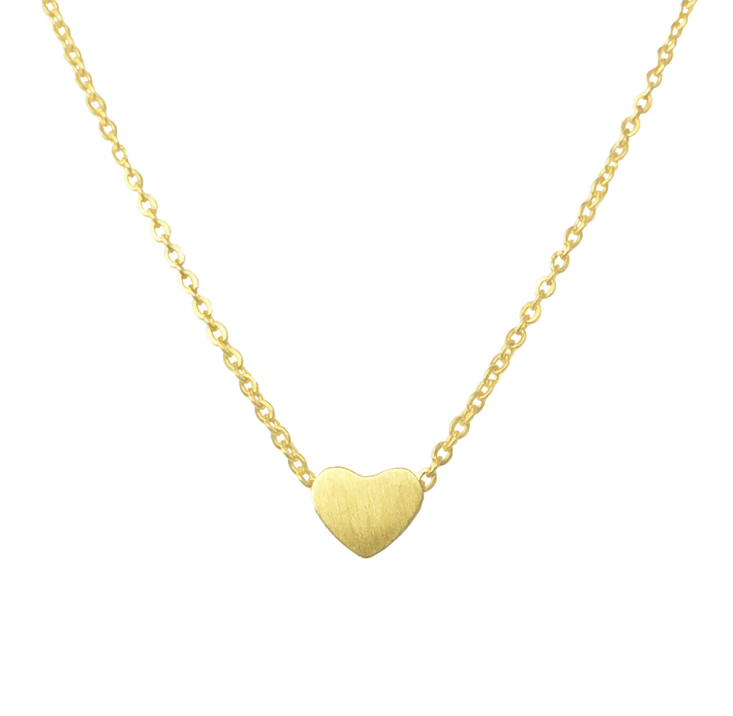 Rose Gold "I Heart you" Necklace Victoria Collection