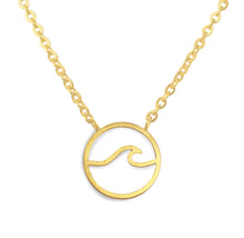 Simple Wave Necklace Victoria Collection