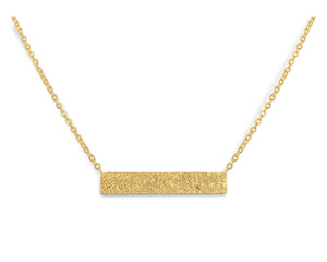 Druzy Bar Necklace Stardust Collection