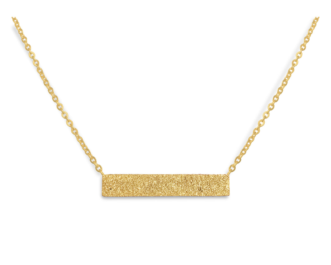 Druzy Bar Necklace Stardust Collection